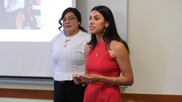 Conference presentations provide SPA students with opportunities to collaborate with faculty mentors, refine their research, and engage directly with professional audiences.